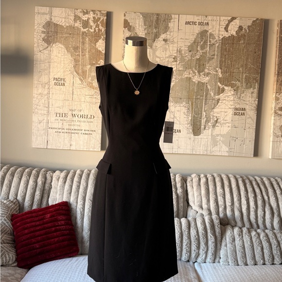 Calvin Klein Dresses & Skirts - NWT! Calvin Klein Black Sleeveless Sheath Dress, Career Cocktail Party, Sz 6 NWT